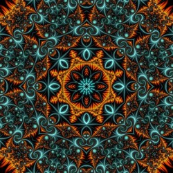 Orange Mandala